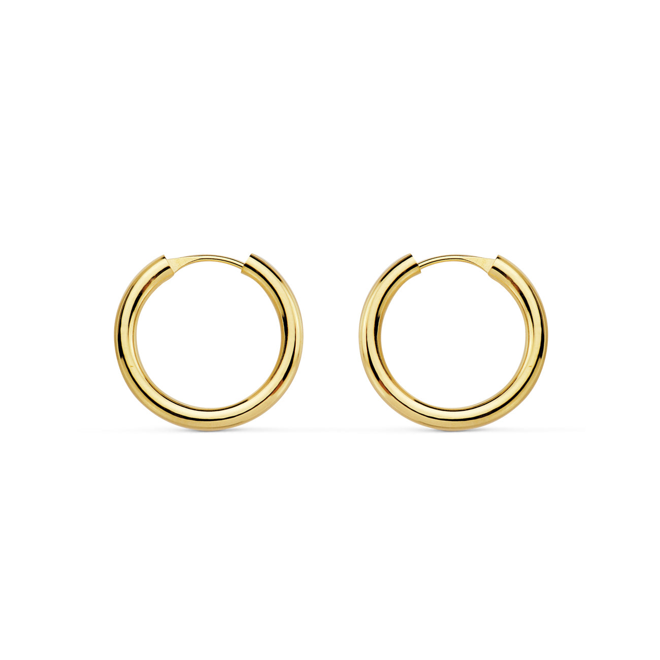 PENDIENTES BEBÉ/NIÑA 'PERLA' ORO 18K 3MM | Milésimas Joyas