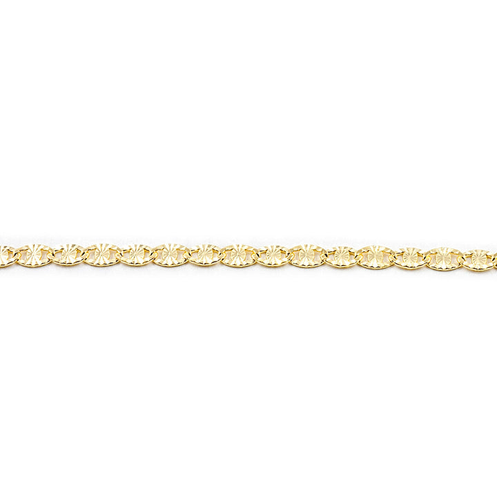 Cadena Oro Amarillo Diamantada