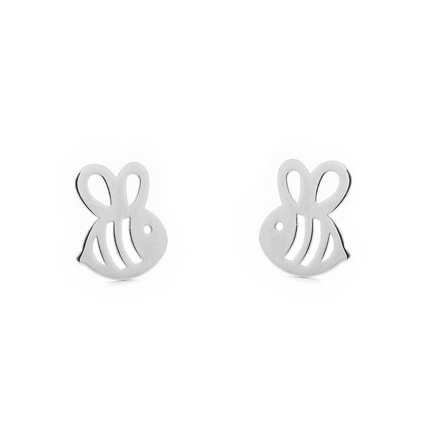 925 Sterling Silver Bee shine earrings