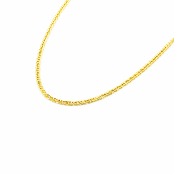 18ct Yellow Gold Fantasy Chain necklace thick 1.7 mm