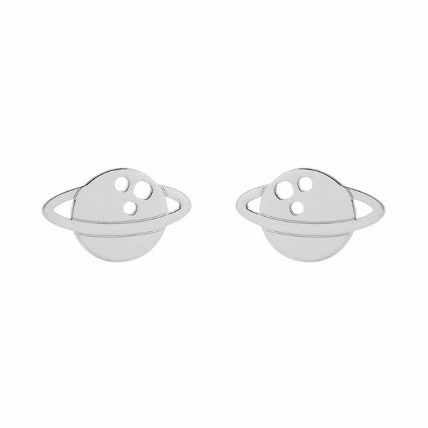 925 Sterling Silver Planet shine earrings