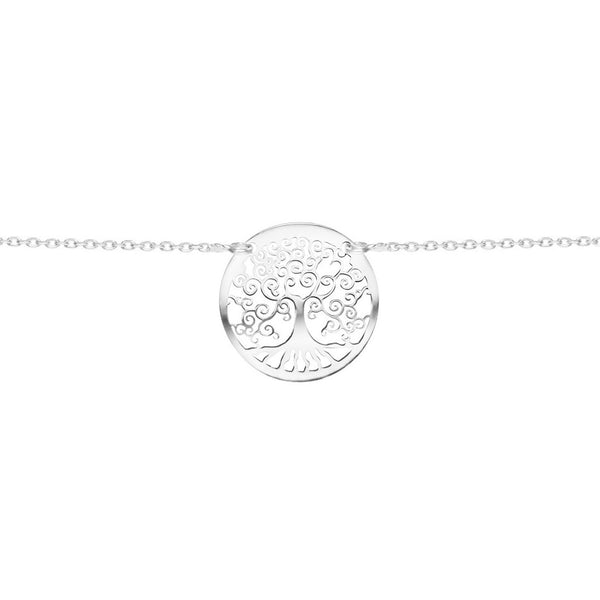 925 Sterling Silver Tree of Life Necklace Shine