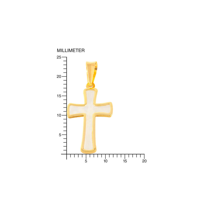 Pendientes Tous Cruz Nacar Pendientes Cruz De Oro Y Nácar XXS TOUS