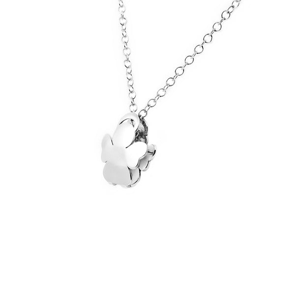 925 Sterling Silver Angel Necklace Shine